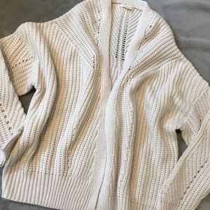 oversized cardigan